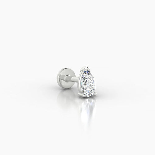 NUT Pear — 18k Gold Pear-Cut Diamond Piercing