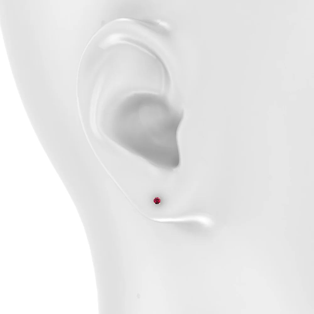 Ruby Nose Piercing in 18k Gold – NUT | NAZ