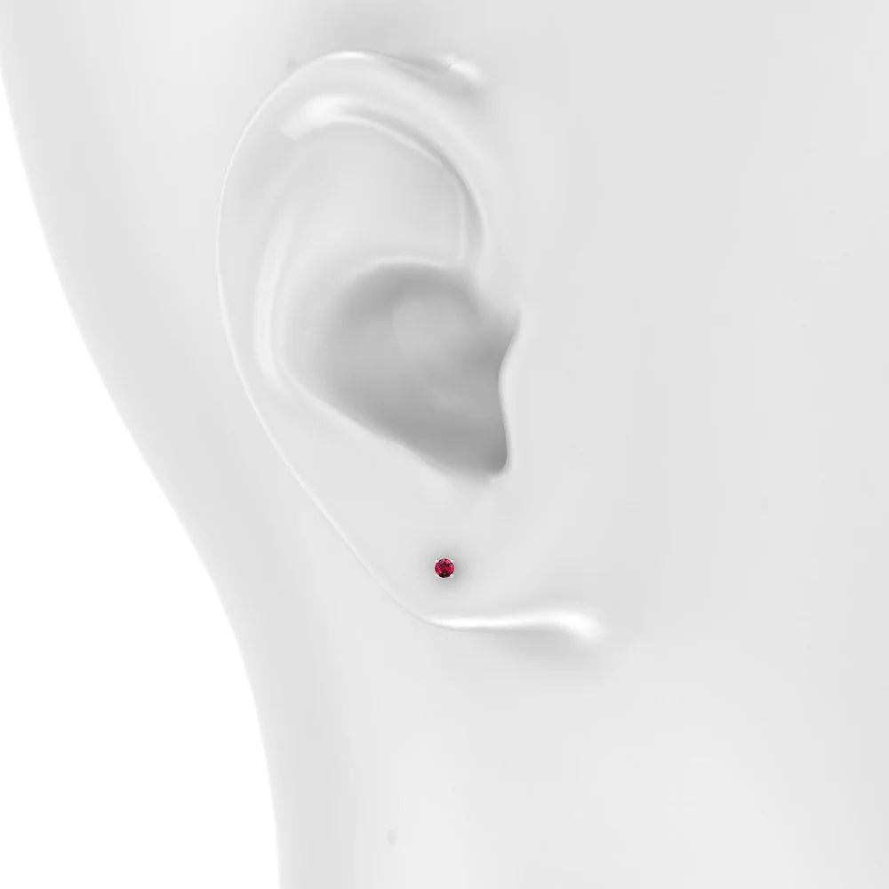 Ruby Nose Piercing in 18k Gold – NUT | NAZ