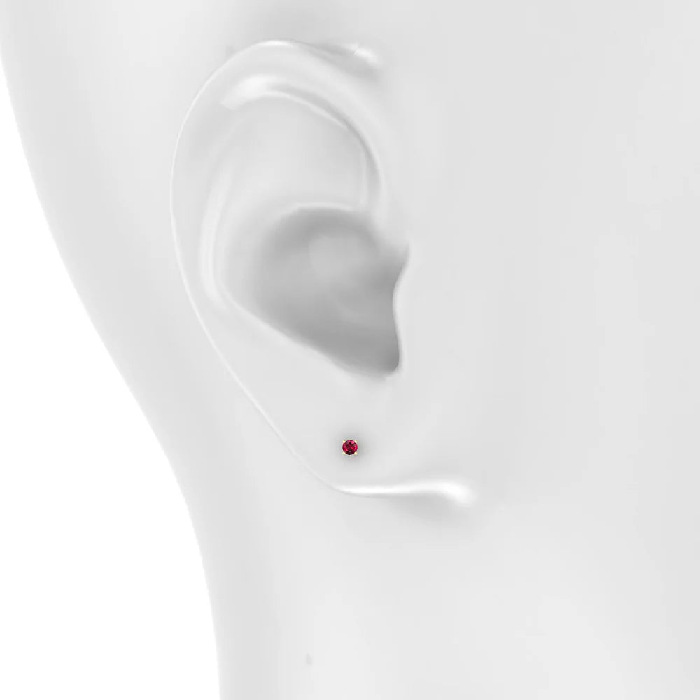 Ruby Nose Piercing in 18k Gold – NUT | NAZ